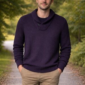 Men's Purple Sweater
